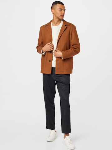 BOSS Black Regular fit Suit Jacket 'Carper' in Brown