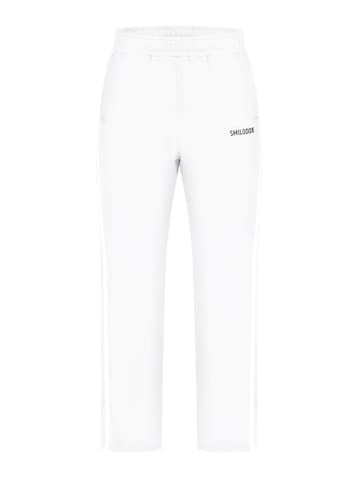 Smilodox Loosefit Broek 'Tariq' in Wit: voorkant