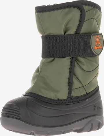 Kamik Boots in Green: front