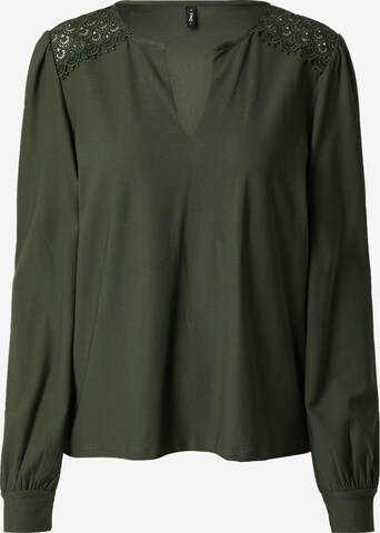 Camicia da donna 'SILJA' di ONLY in verde: frontale