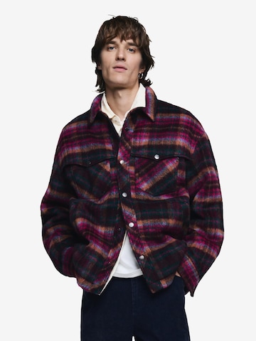 Desigual Přechodná bunda – mix barev: přední strana