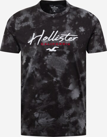 T-Shirt HOLLISTER en noir : devant