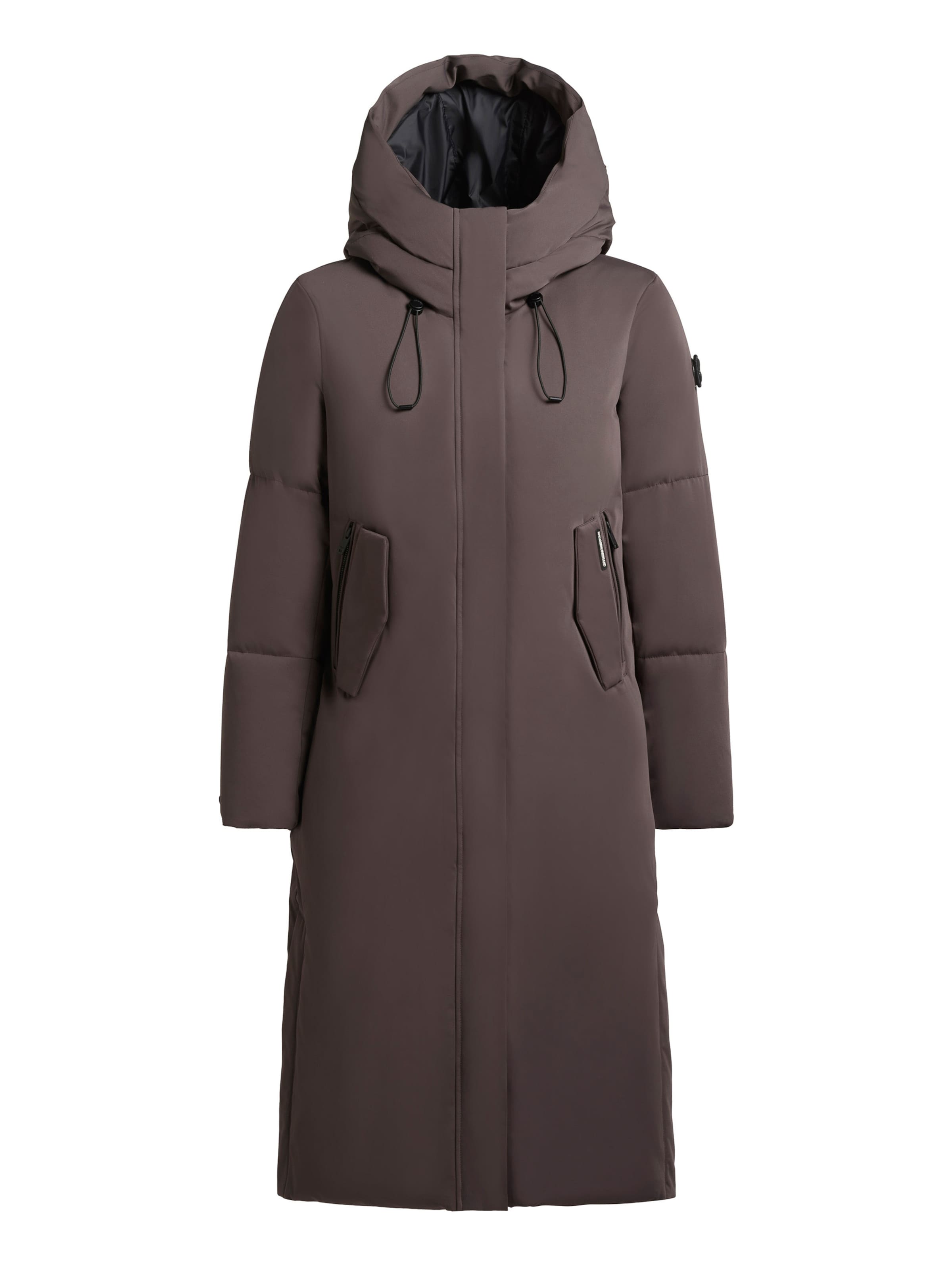 khujo Χειμερινό παλτό 'Luggs' σε λιλά: μπροστά