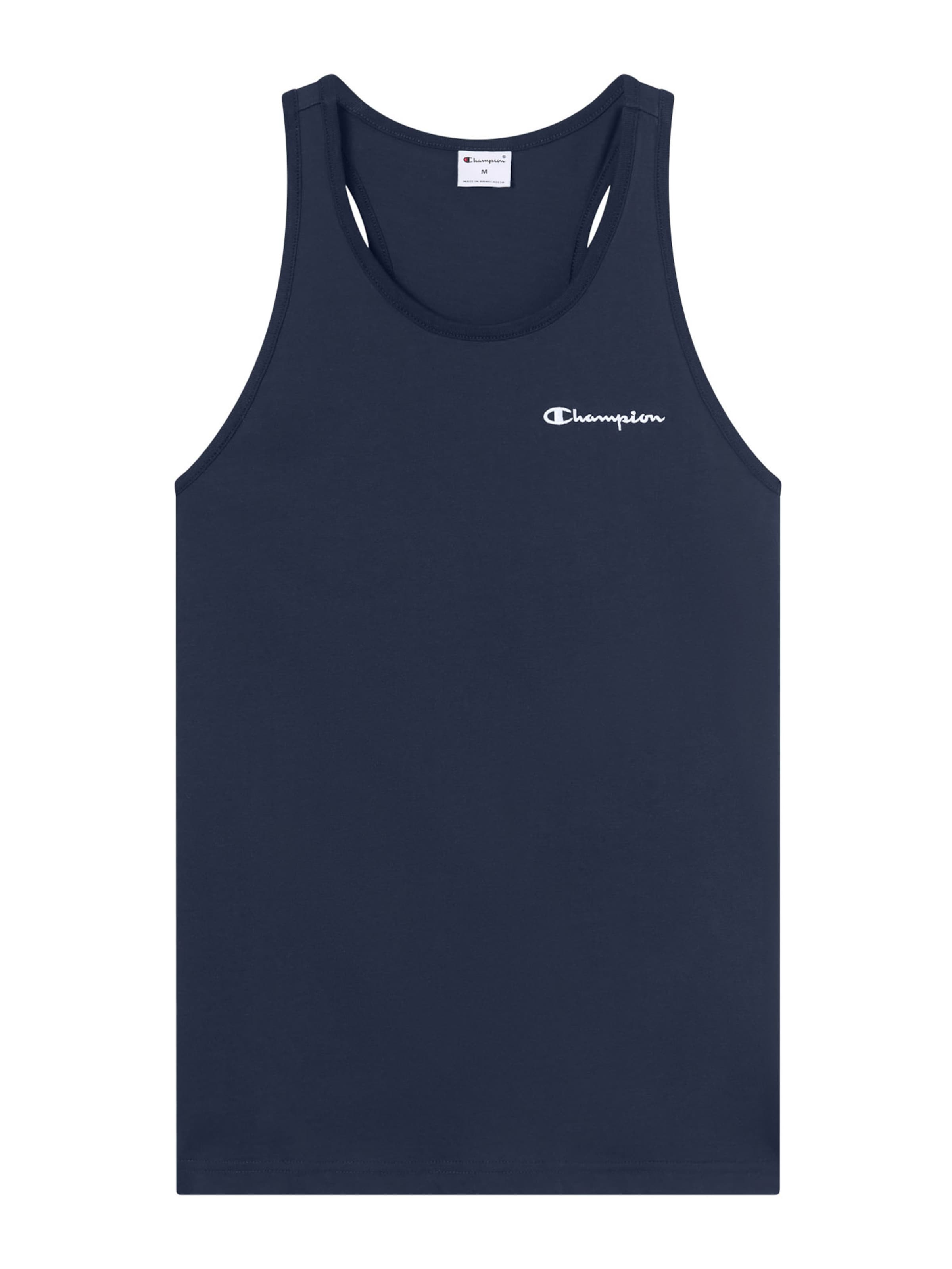 Maglietta di Champion Authentic Athletic Apparel in blu: frontale