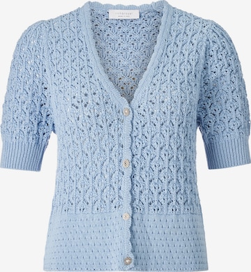 Rich & Royal Gebreid vest in Blauw: voorkant