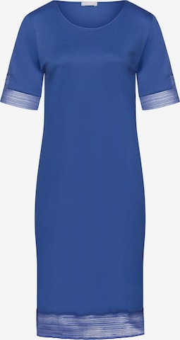 Hanro Nachthemd in Blau: Vorderseite