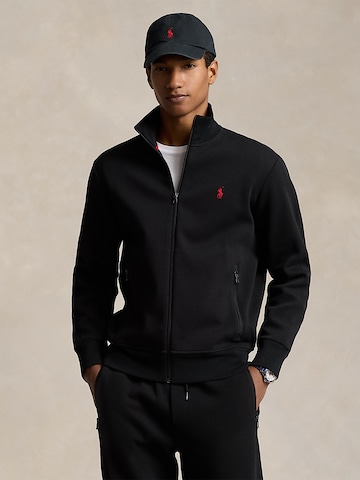 Veste de survêtement Polo Ralph Lauren en noir : devant