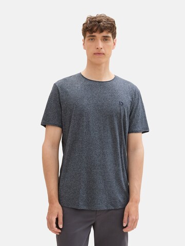 TOM TAILOR DENIM Shirt in Blue: front