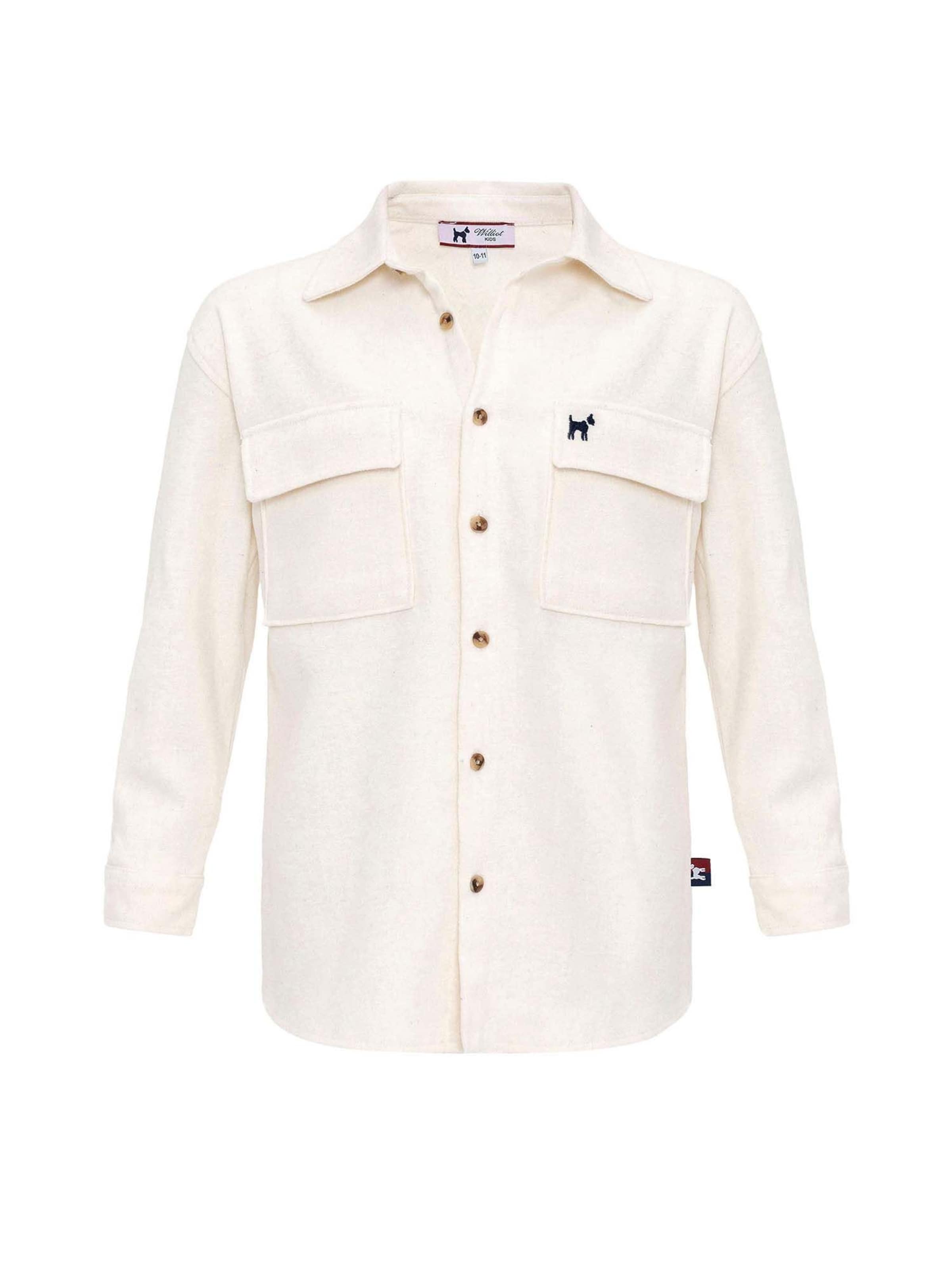 Williot Regular fit Ing - fehér: elől