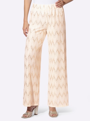 heine Regular Byxa i beige: framsida