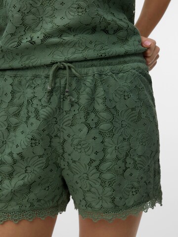 VERO MODA Regular Pants 'VMHoney' in Green