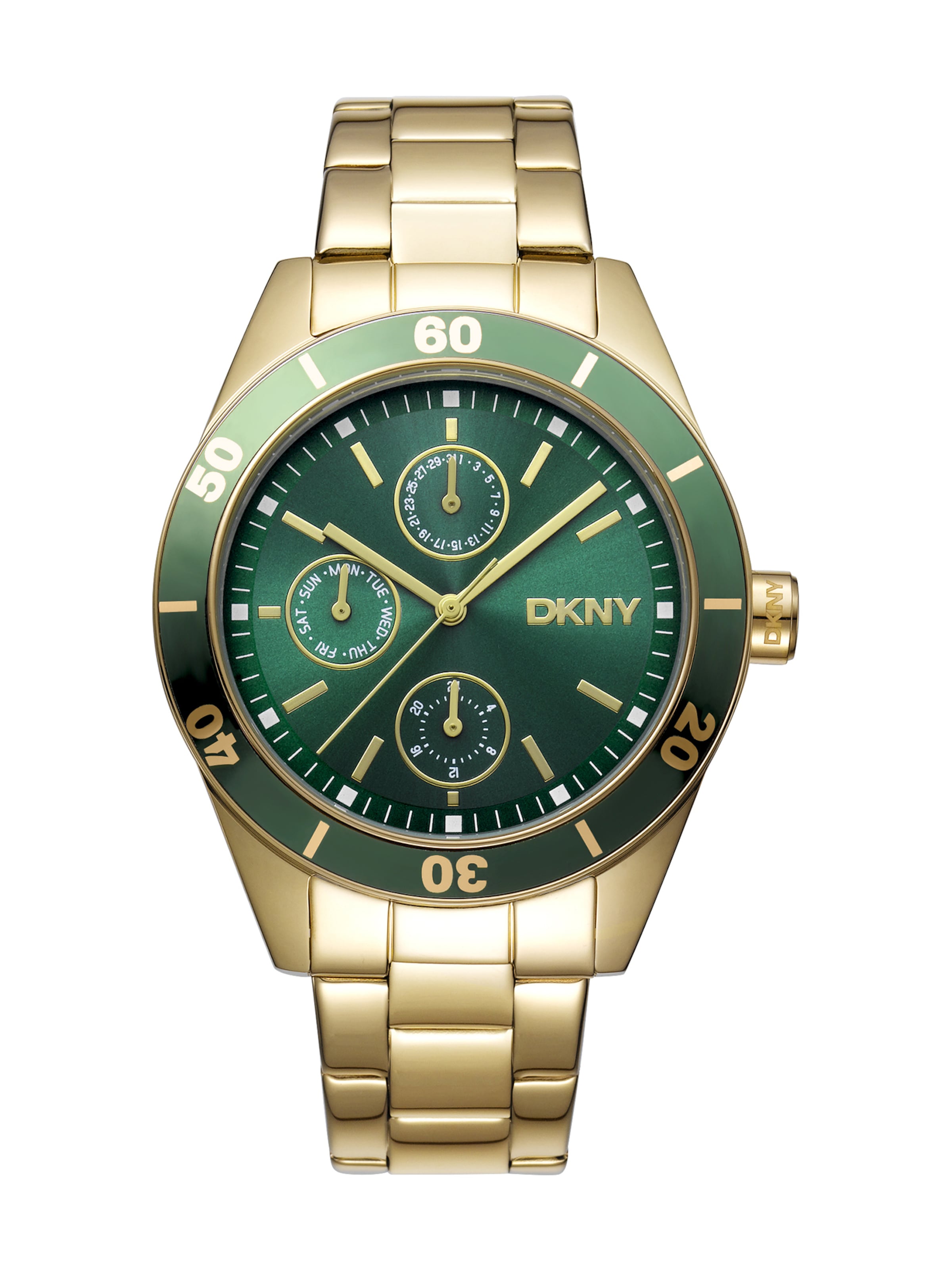 DKNY Quarzuhr 'Nolita Sport' in Gold: Vorderseite
