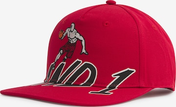 AND1 Lippalakki 'Defense' värissä punainen: etupuoli