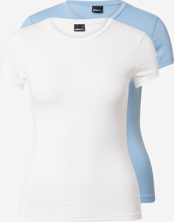 Gina Tricot - Camiseta en azul: frente