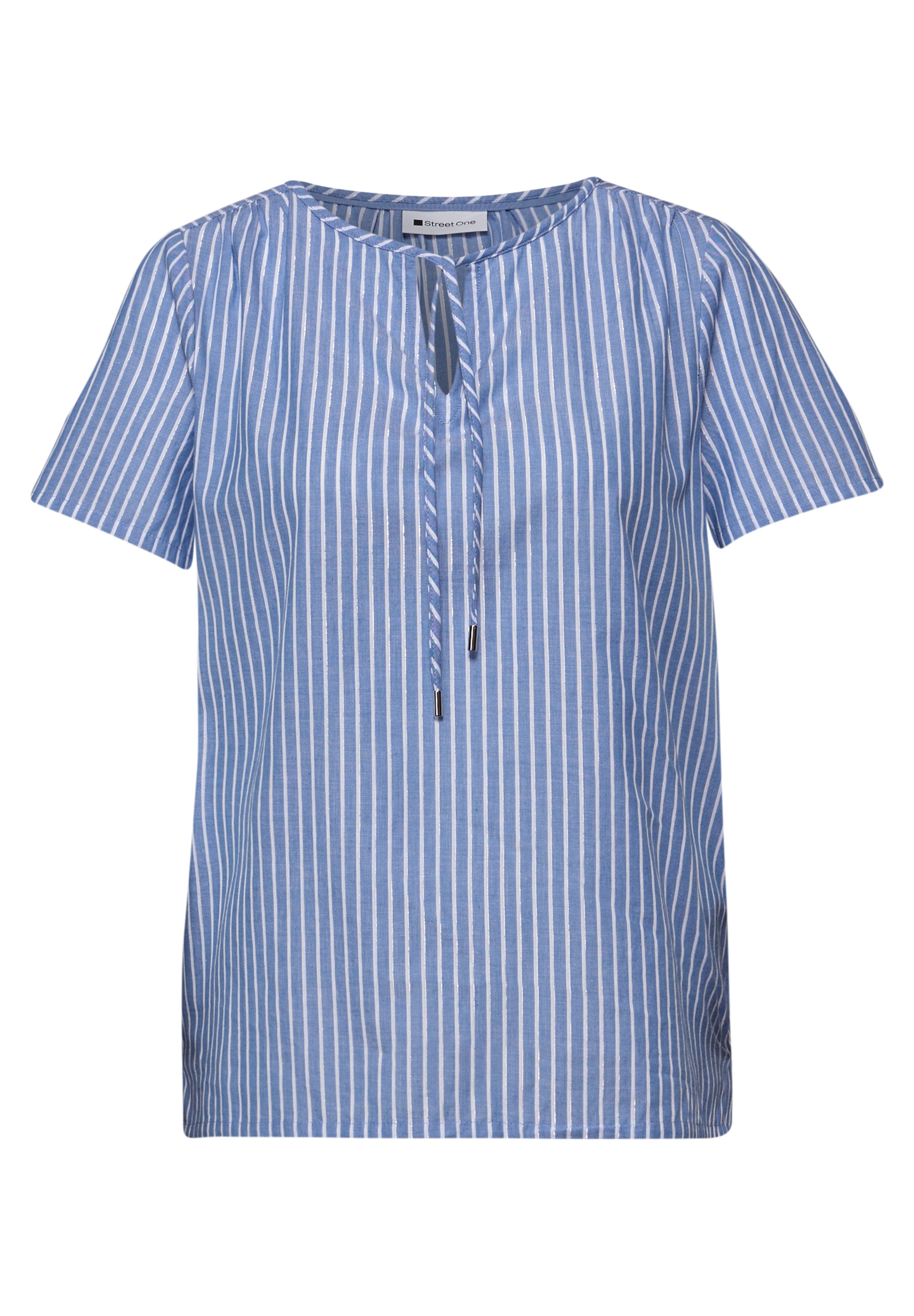 STREET ONE Blouse in Blue: front