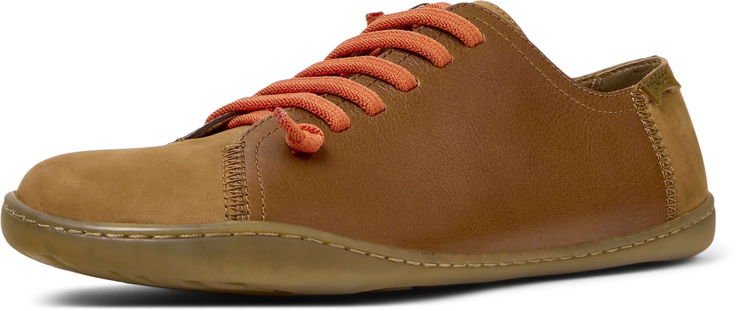 Baskets basses 'Peu Cami' CAMPER en marron : devant