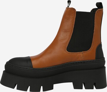 PAVEMENT Chelsea Boots 'Nessa' in Brown