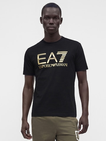 EA7 Emporio Armani Särk, värv must: eest vaates