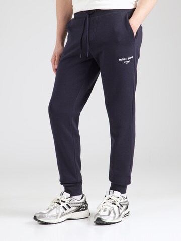 BJÖRN BORG Tapered Sportnadrágok 'ESSENTIAL 1' - kék: elől