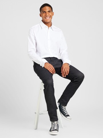 Comfort fit Camicia 'JPRBLABUSHWICK STANLEY' di JACK & JONES in bianco