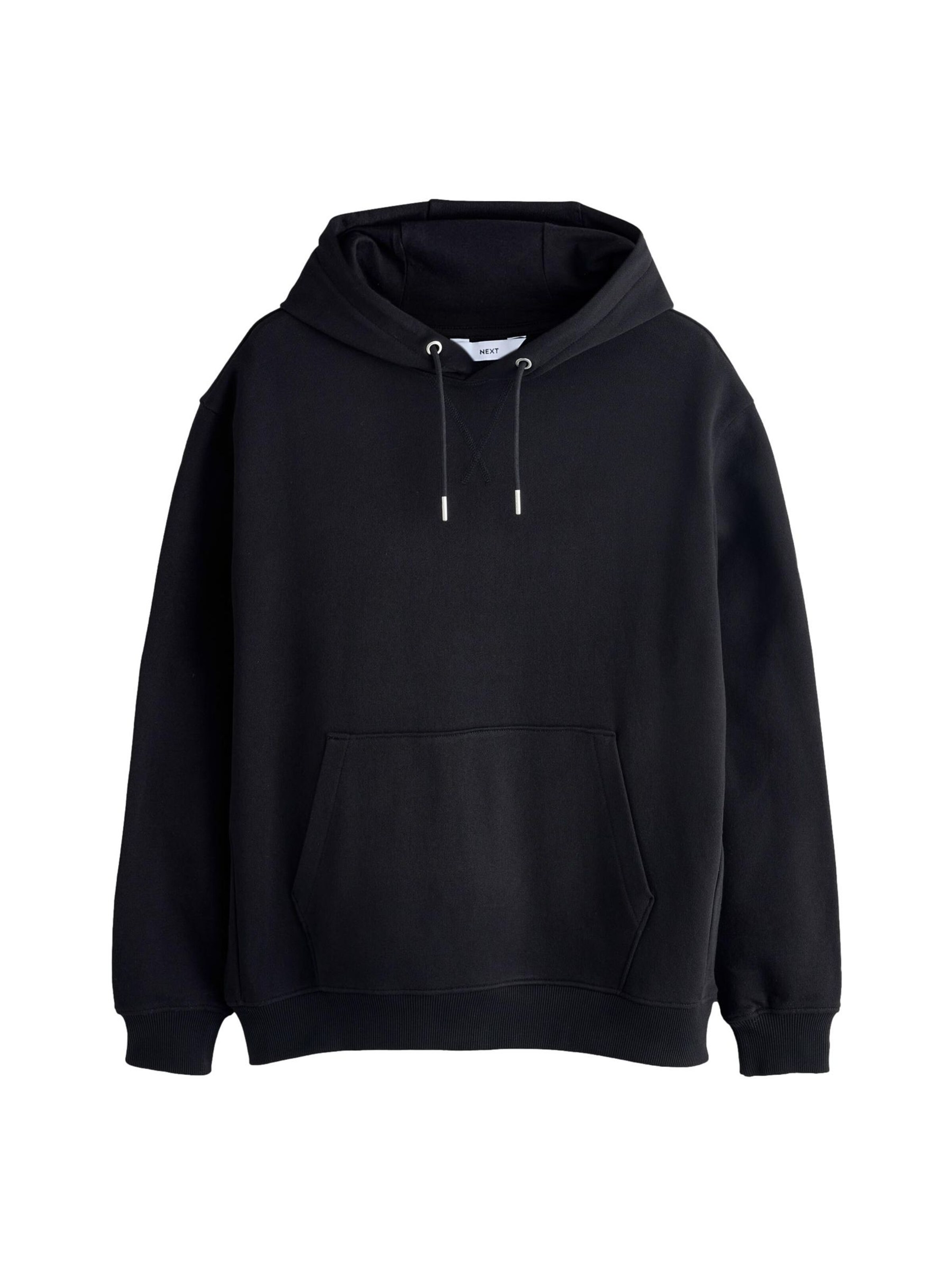 Sweat-shirt Next en noir : devant
