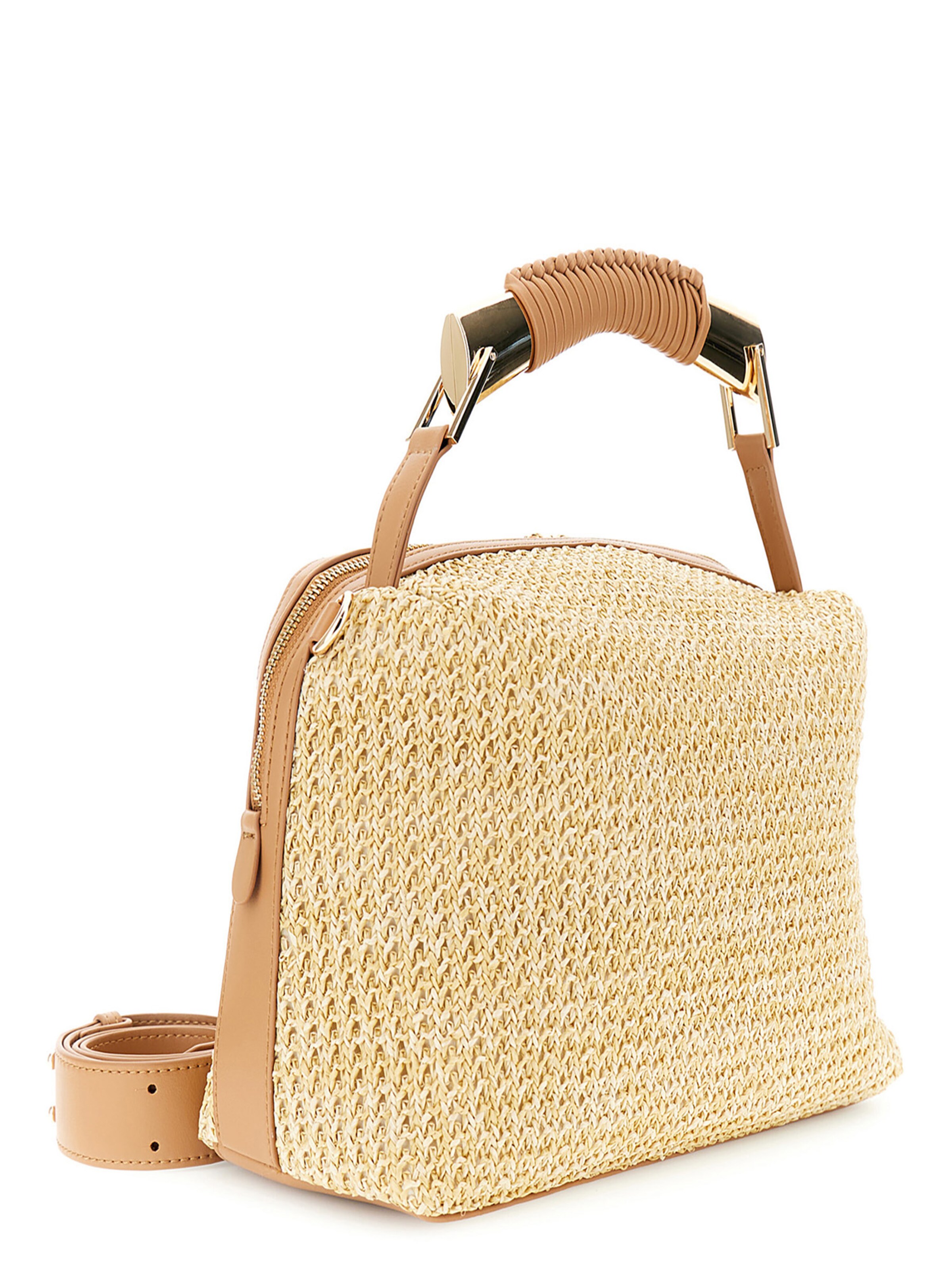 Borsa a mano di CAFè NOIR in beige
