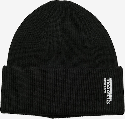 JACK & JONES Kapa 'JACCOLL' u crna / bijela, Pregled proizvoda