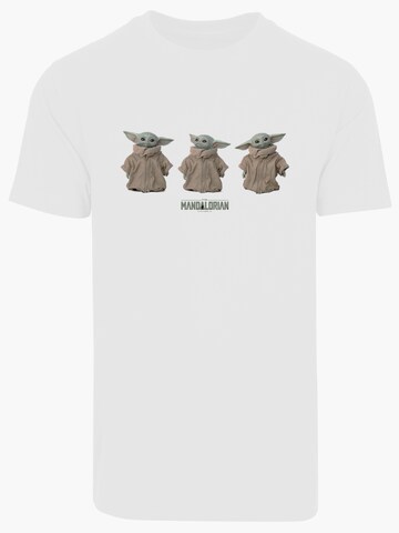 F4NT4STIC Shirt 'Star Wars' in Wit: voorkant