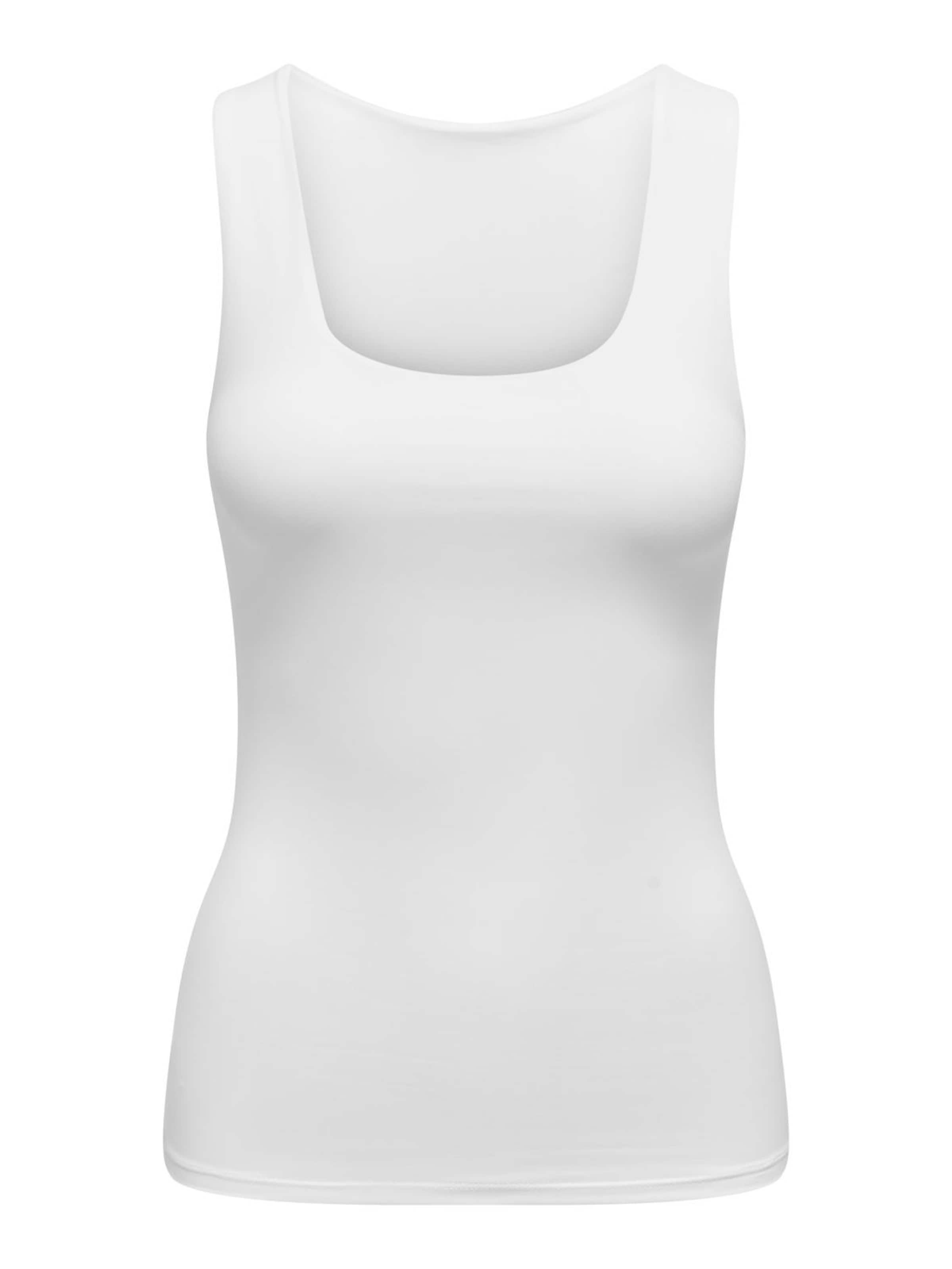 ONLY Top in White: front