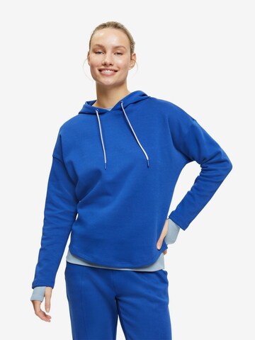 ESPRIT Athletic Sweatshirt in Blue: front