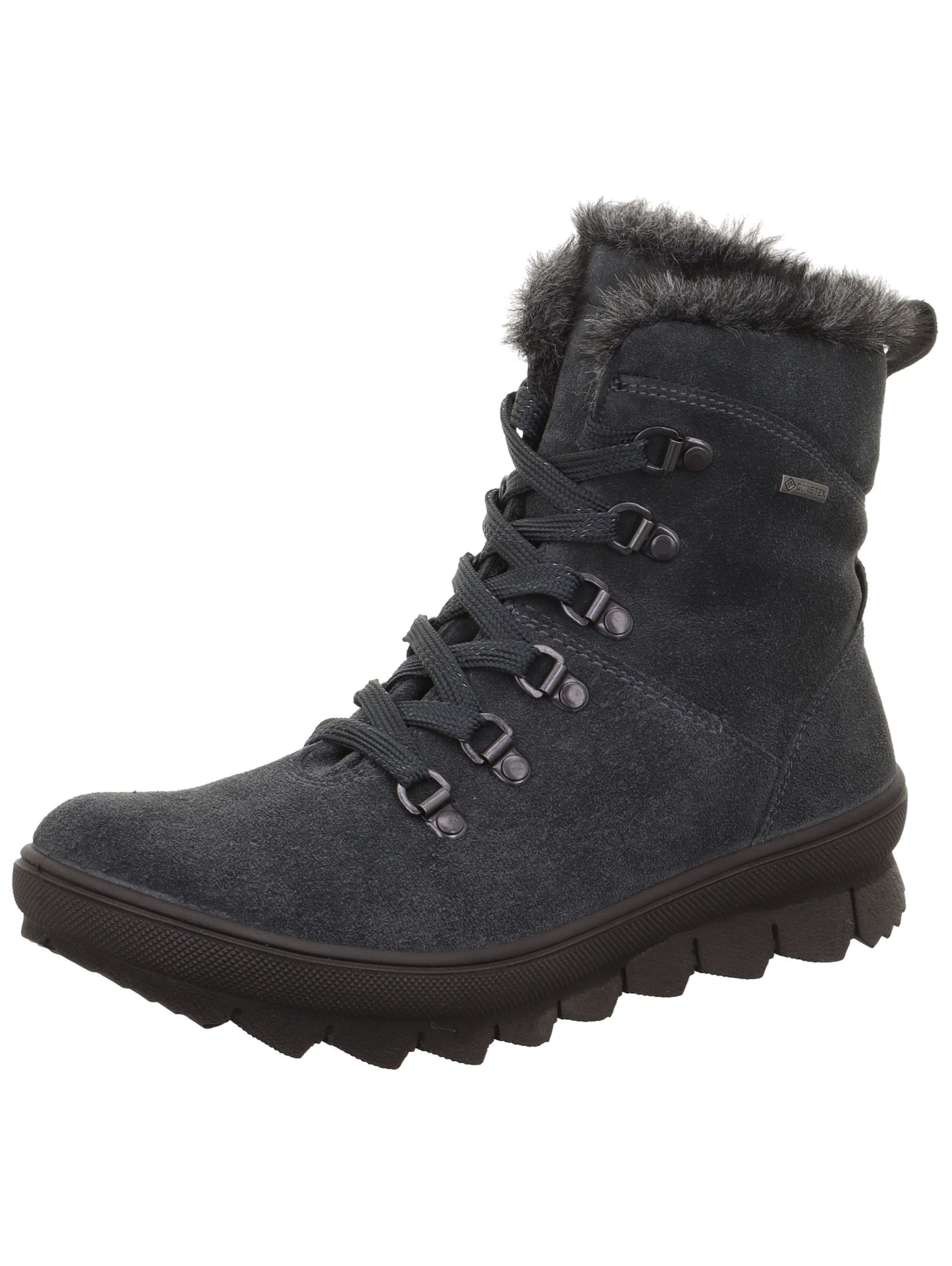 Bottines à lacets 'Novara' Legero en gris : devant