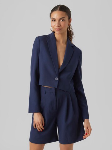 Blazer 'Troian' VERO MODA en bleu : devant