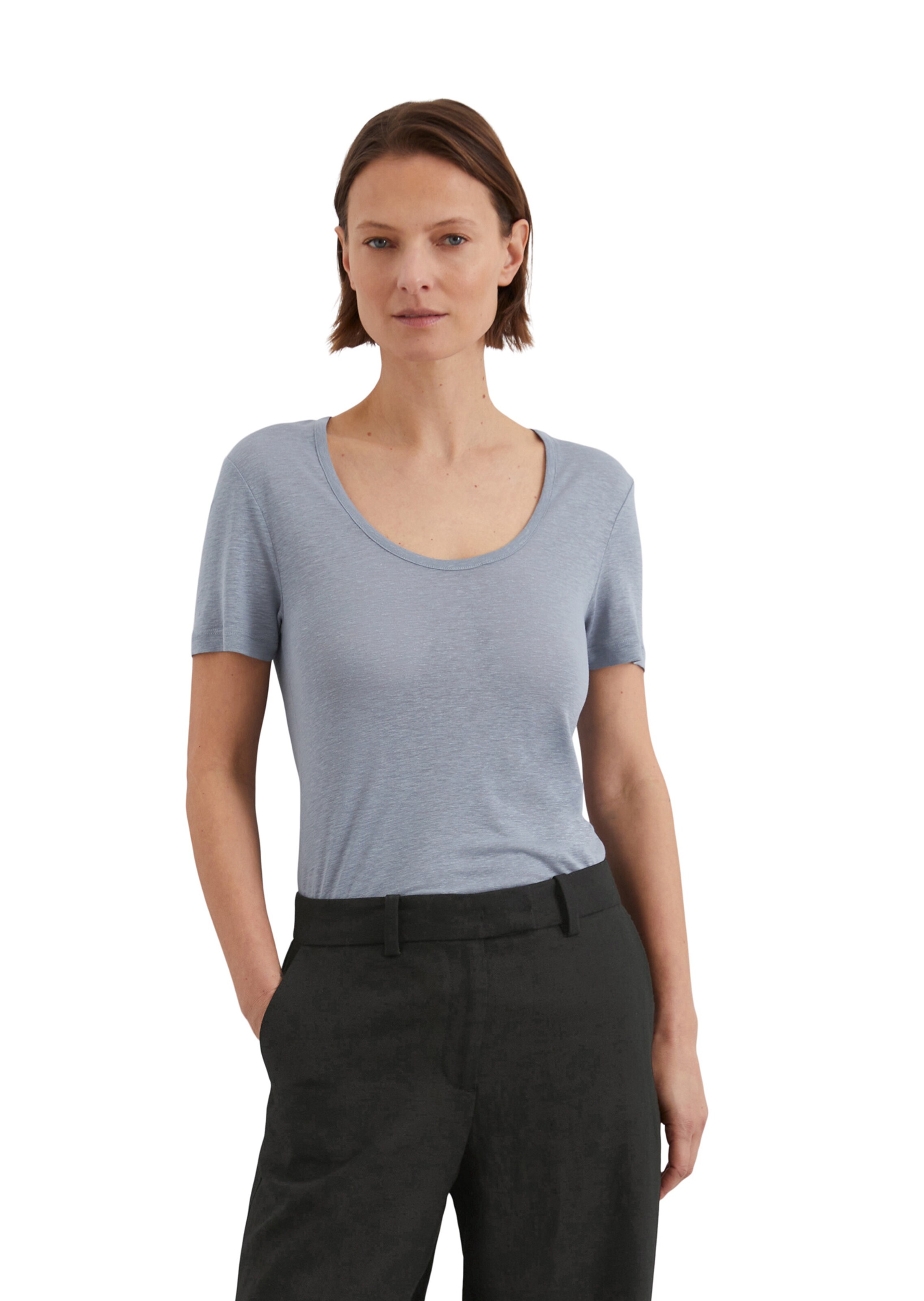 Marc O'Polo Shirt in Blue: front