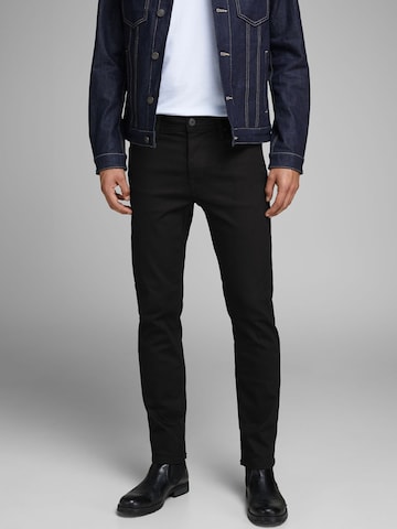 JACK & JONES Regular Jeans 'Clark ' in Zwart: voorkant