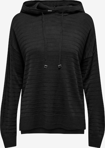 Pull-over 'Cata' ONLY en noir : devant