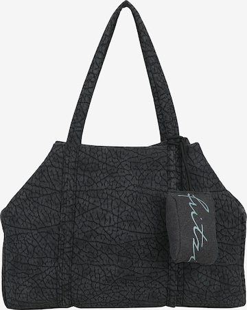 Fritzi aus Preußen Shopper 'Ella Shopper' in Schwarz: Vorderseite