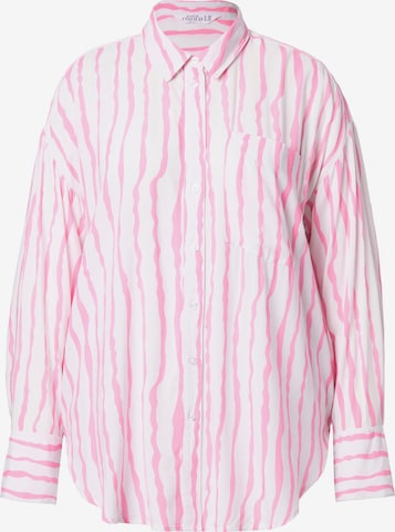 Studio Untold Blouse in Pink: front
