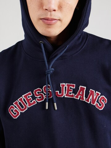 GUESS JEANS Majica | modra barva