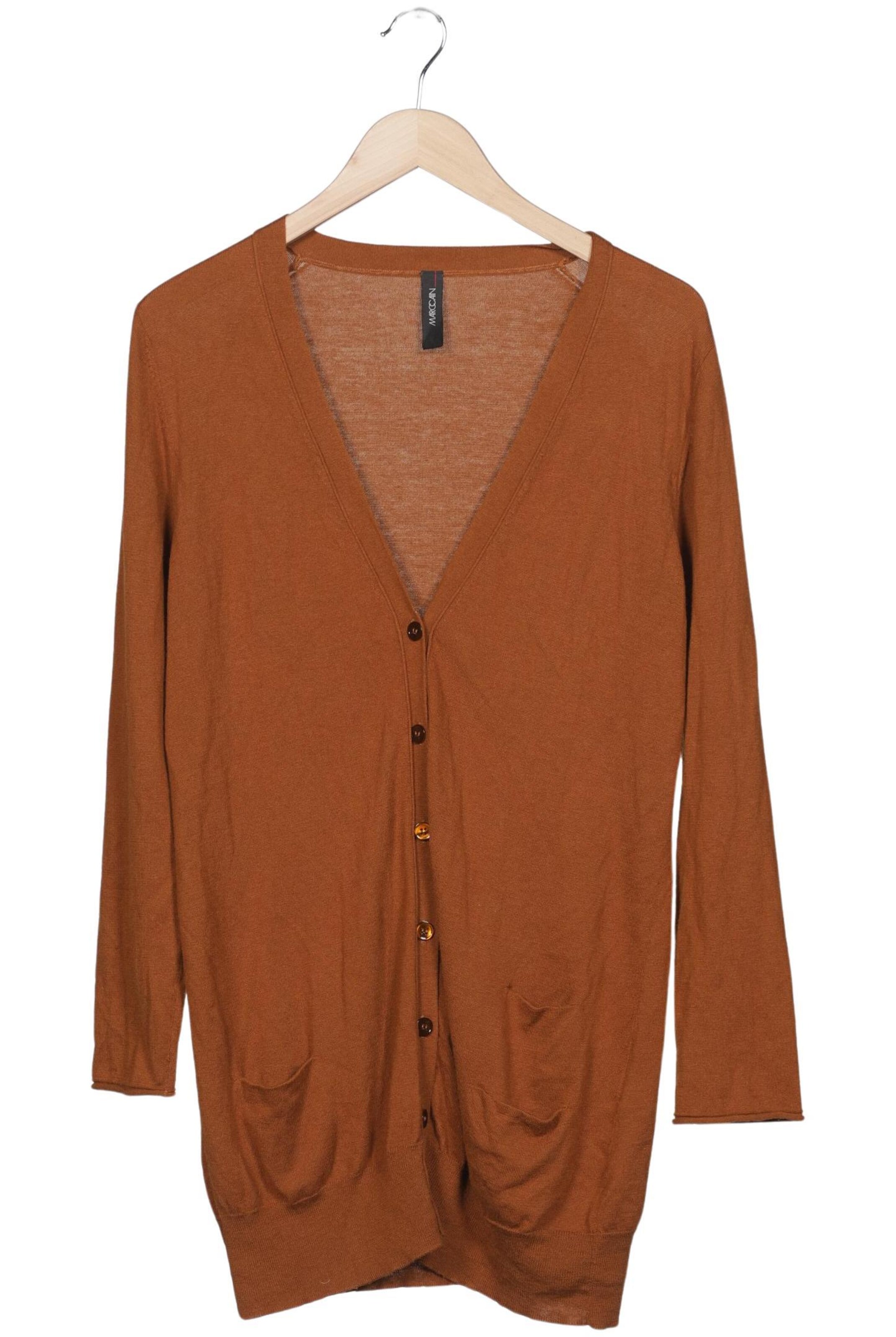 Marc Cain Strickjacke S in Braun: Vorderseite