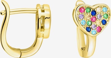 Sofia Milani Ohrringe 'Heart' in Gold: Vorderseite