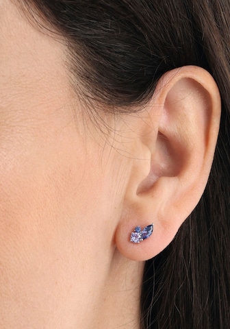 AMOR Earrings in Silver: front