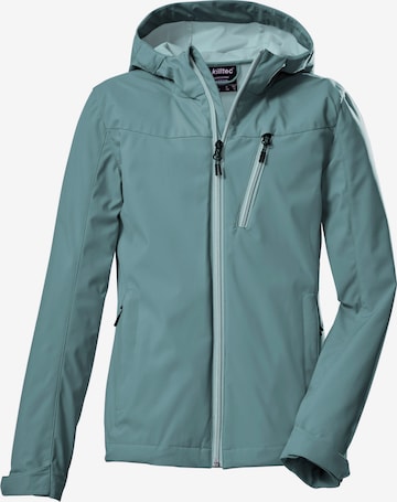 KILLTEC Outdoor jacket in Green: front