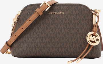 MICHAEL Michael Kors Чанта с презрамки 'DOME' в кафяво: отпред