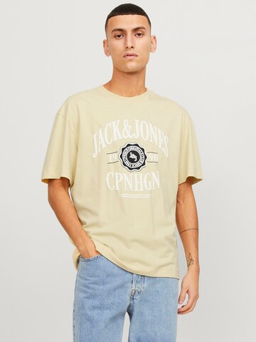 JACK & JONES - Camiseta 'Lucca' en amarillo: frente