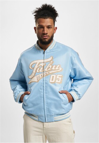 Veste mi-saison FUBU en bleu : devant