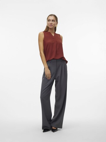 VERO MODA Blouse 'Elva' in Bruin