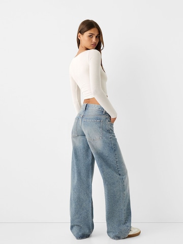 Bershka Bő szár Farmer - kék