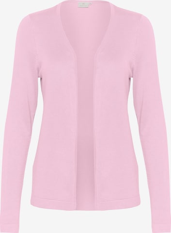 Kaffe Knit Cardigan 'Fenia Astrid' in Pink: front