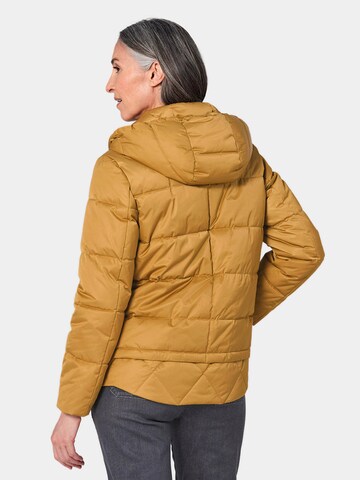 Goldner Winterjacke in Gelb