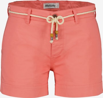 alife & kickin Slimfit Broek 'JuleAK A' in Roze: voorkant